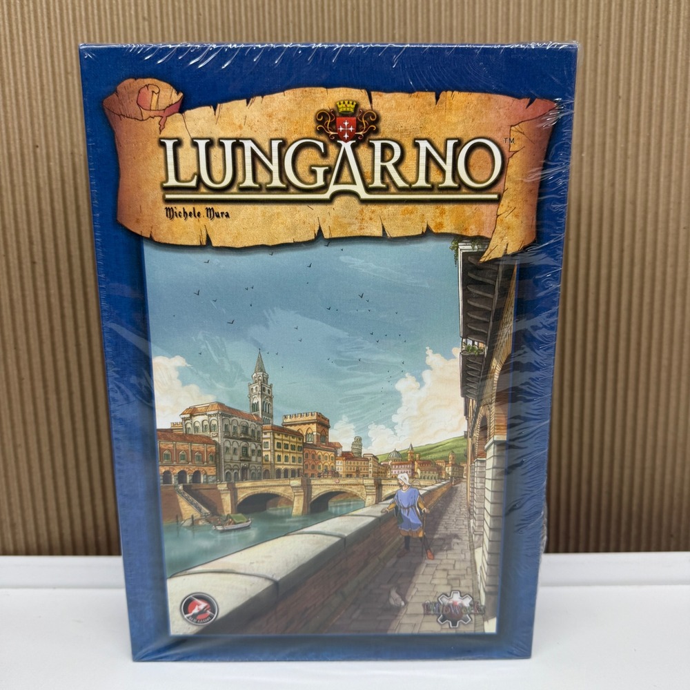 Lungarno Board Game ElfinWerks Red Glove Strategy Game New Sealed Michele Mura